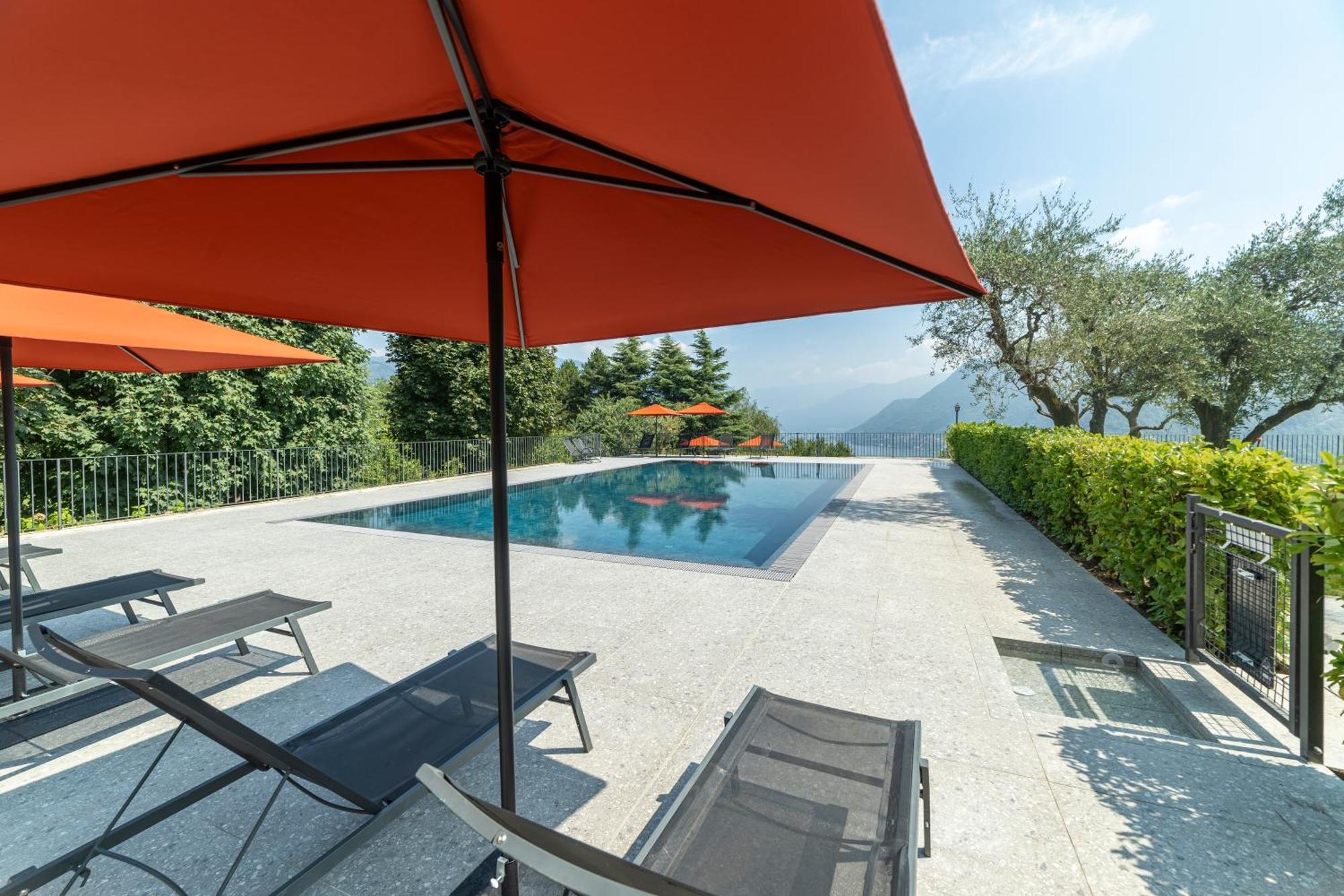 Alex'S Luxury Lake View Apt Pool And Tennis Como Exterior foto