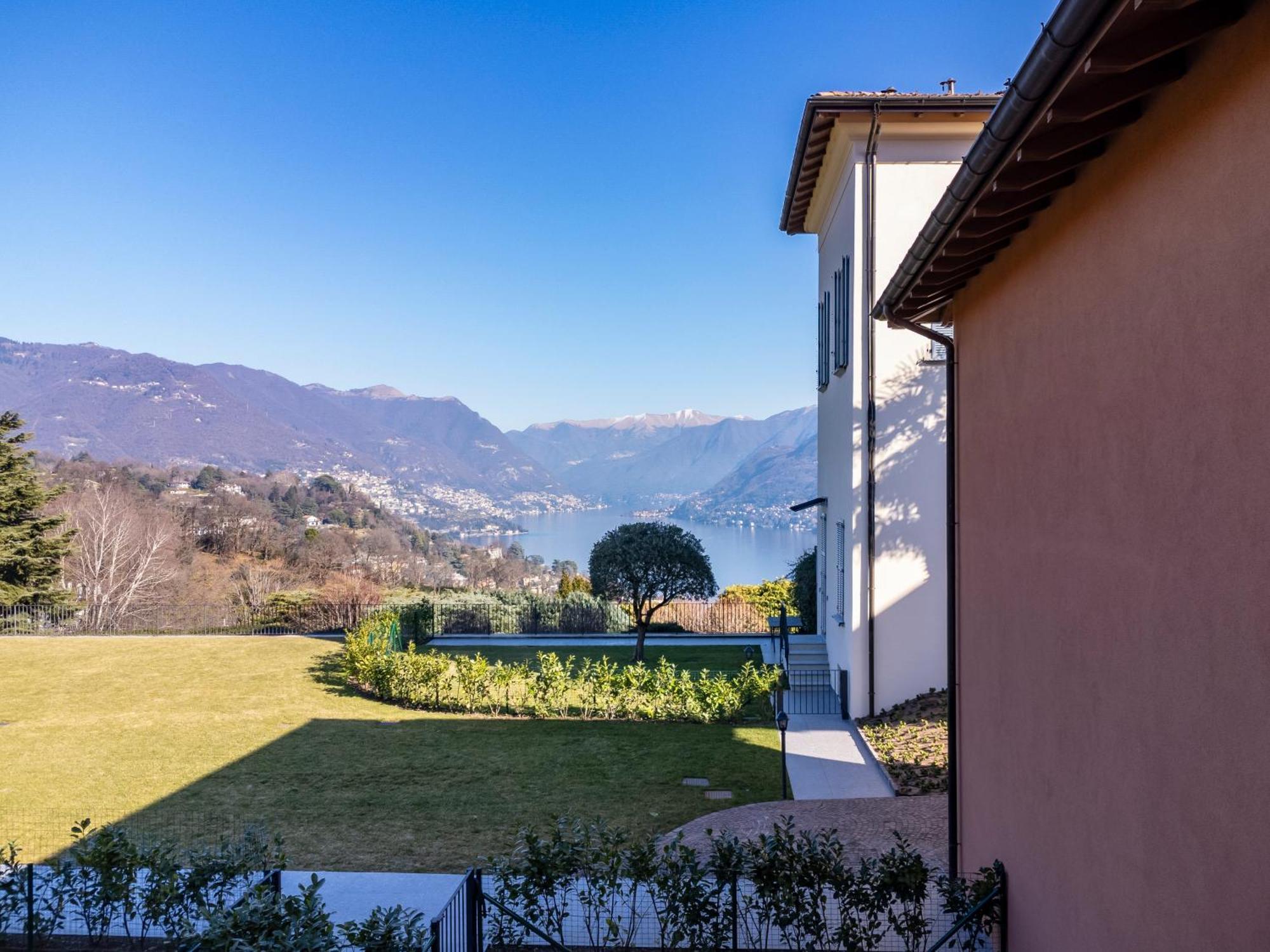 Alex'S Luxury Lake View Apt Pool And Tennis Como Exterior foto